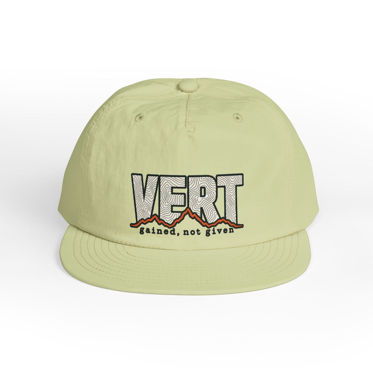 Vert Raised Not Given Surf Cap -Khaki - Sloth & Duck