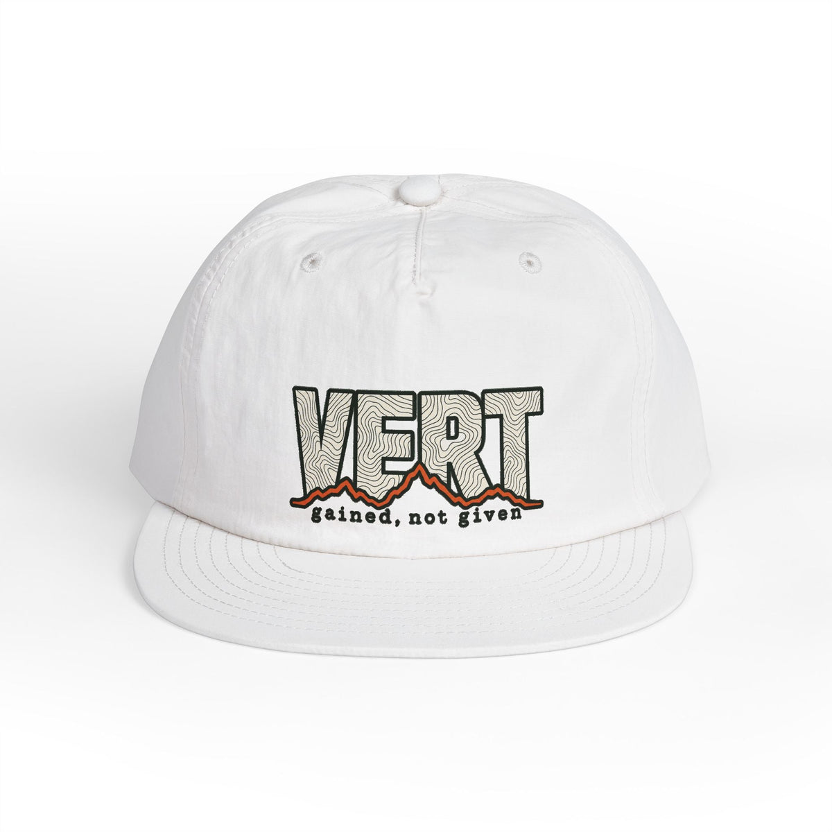 Vert Raised Not Given Surf Cap -White - Sloth & Duck