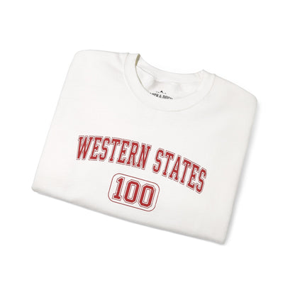 Western States 100 Crewneck Sweatshirt - White - Sloth & Duck