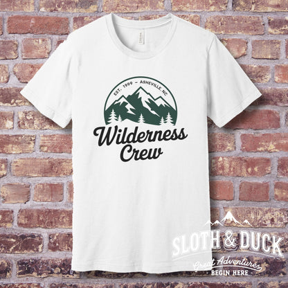 "Wilderness Crew" T-Shirt - XS - Sloth & Duck