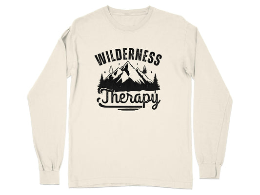"Wilderness Therapy" Long Sleeve Shirt - Sloth & Duck