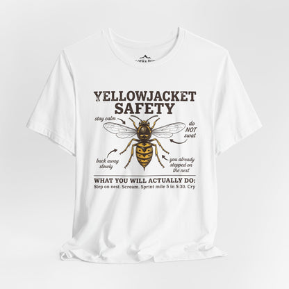 Yellow Jacket Safety T-Shirt - S - Sloth & Duck
