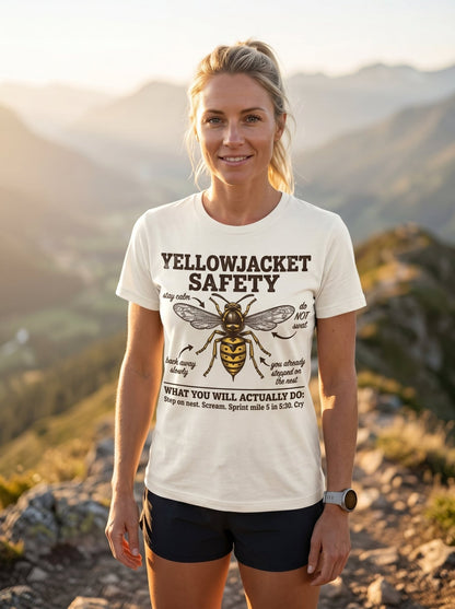 Yellow Jacket Safety T-Shirt - S - Sloth & Duck