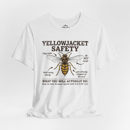Yellow Jacket Safety T-Shirt - S - Sloth & Duck