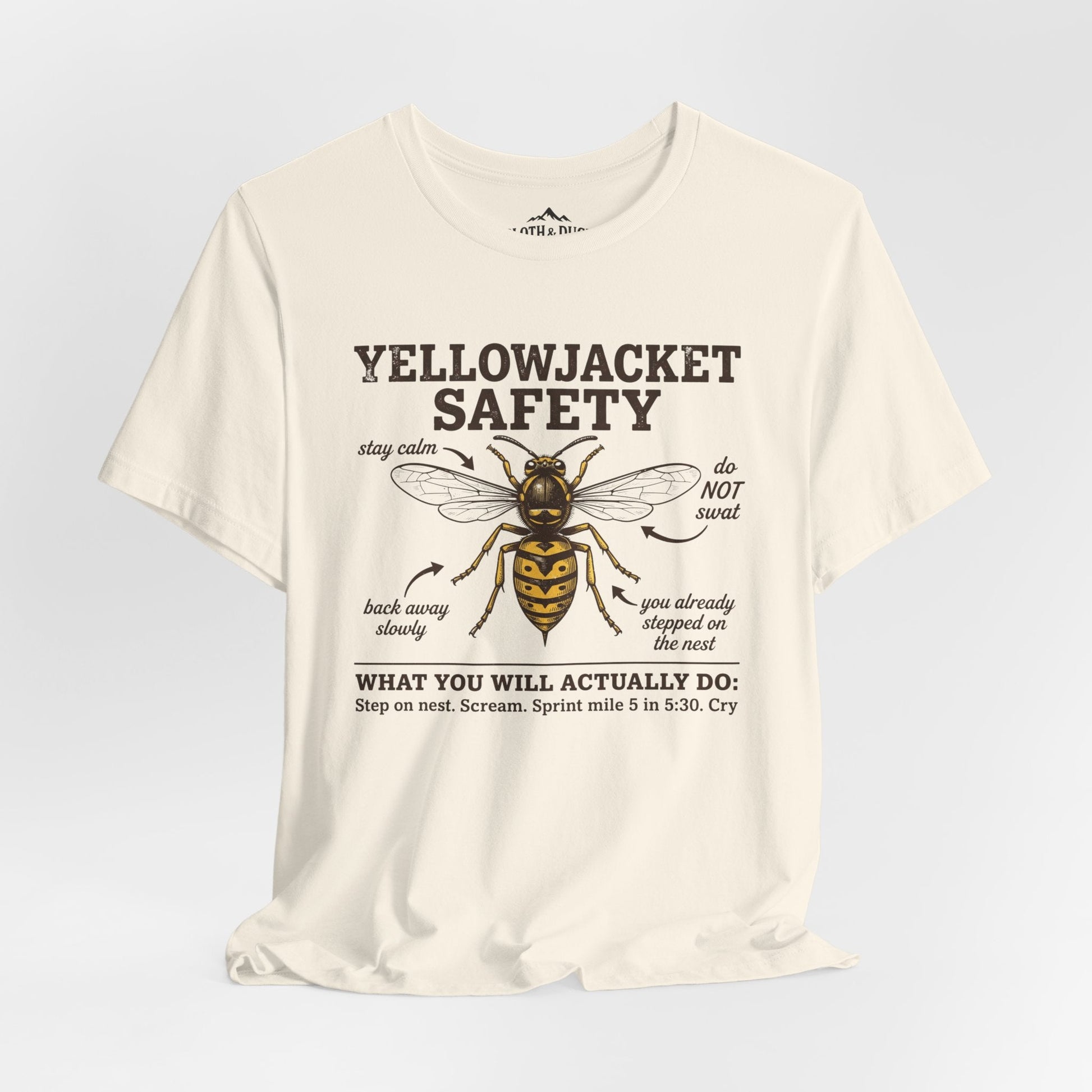 Yellow Jacket Safety T-Shirt - M - Sloth & Duck