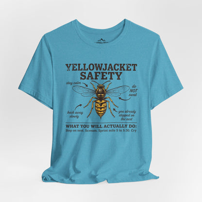 Yellow Jacket Safety T-Shirt - S - Sloth & Duck