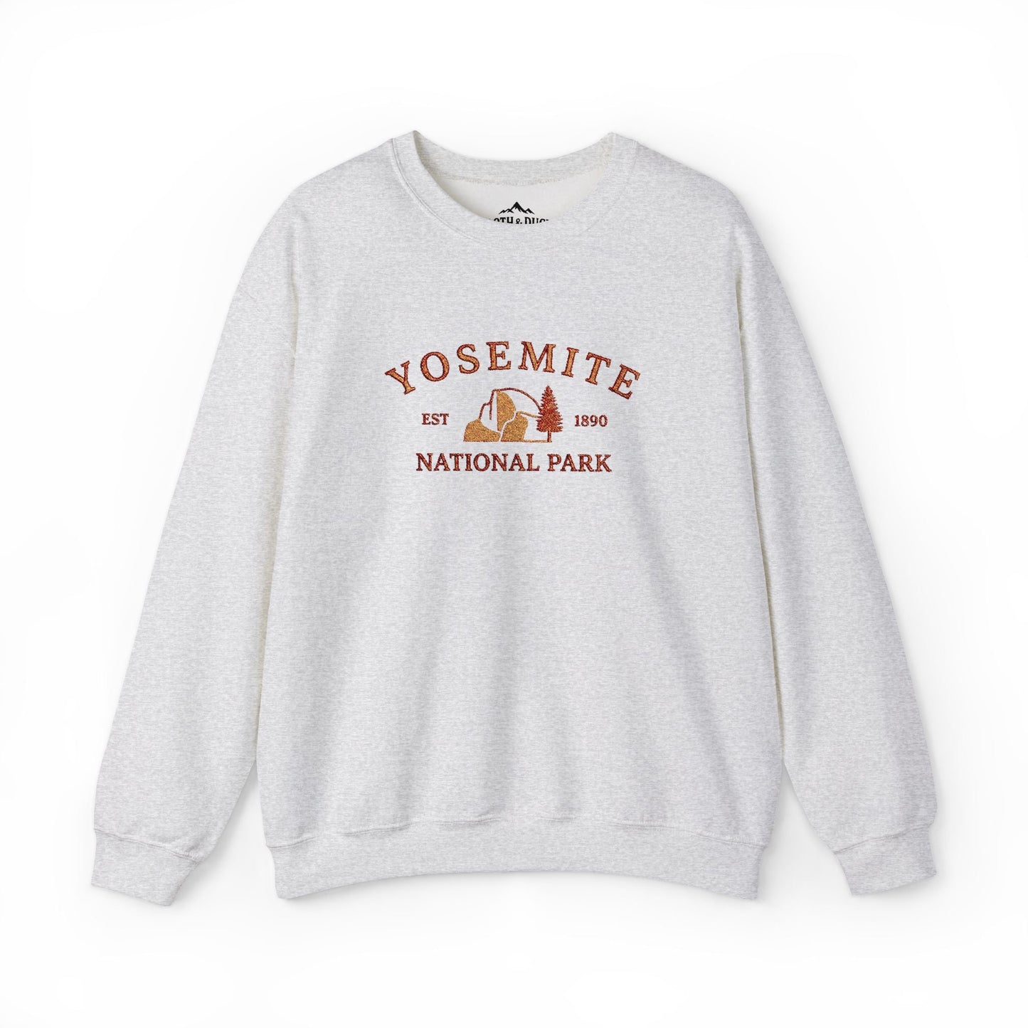 Yosemite National Park Crewneck Sweatshirt -S - Sloth & Duck