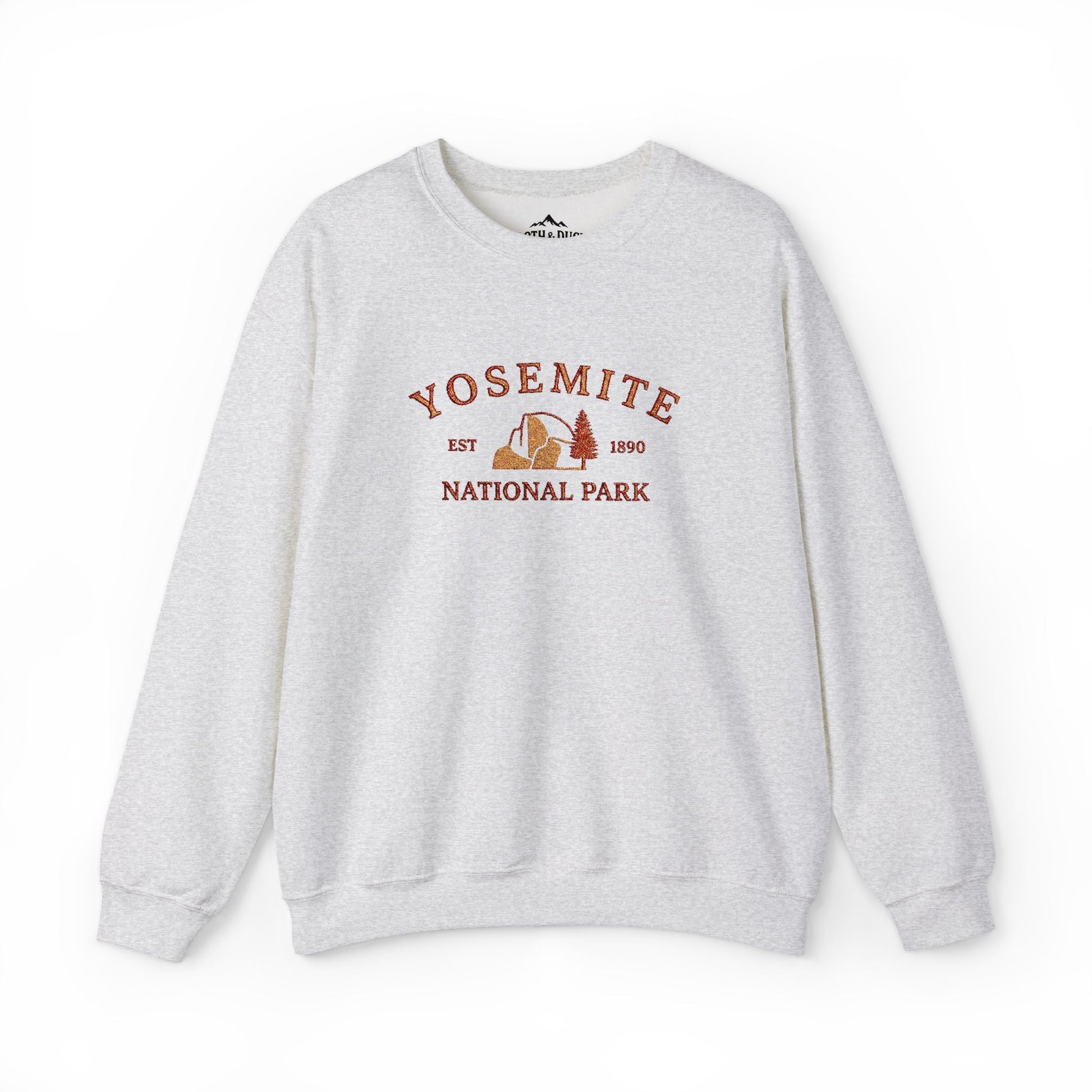 Yosemite National Park Crewneck Sweatshirt -S - Sloth & Duck