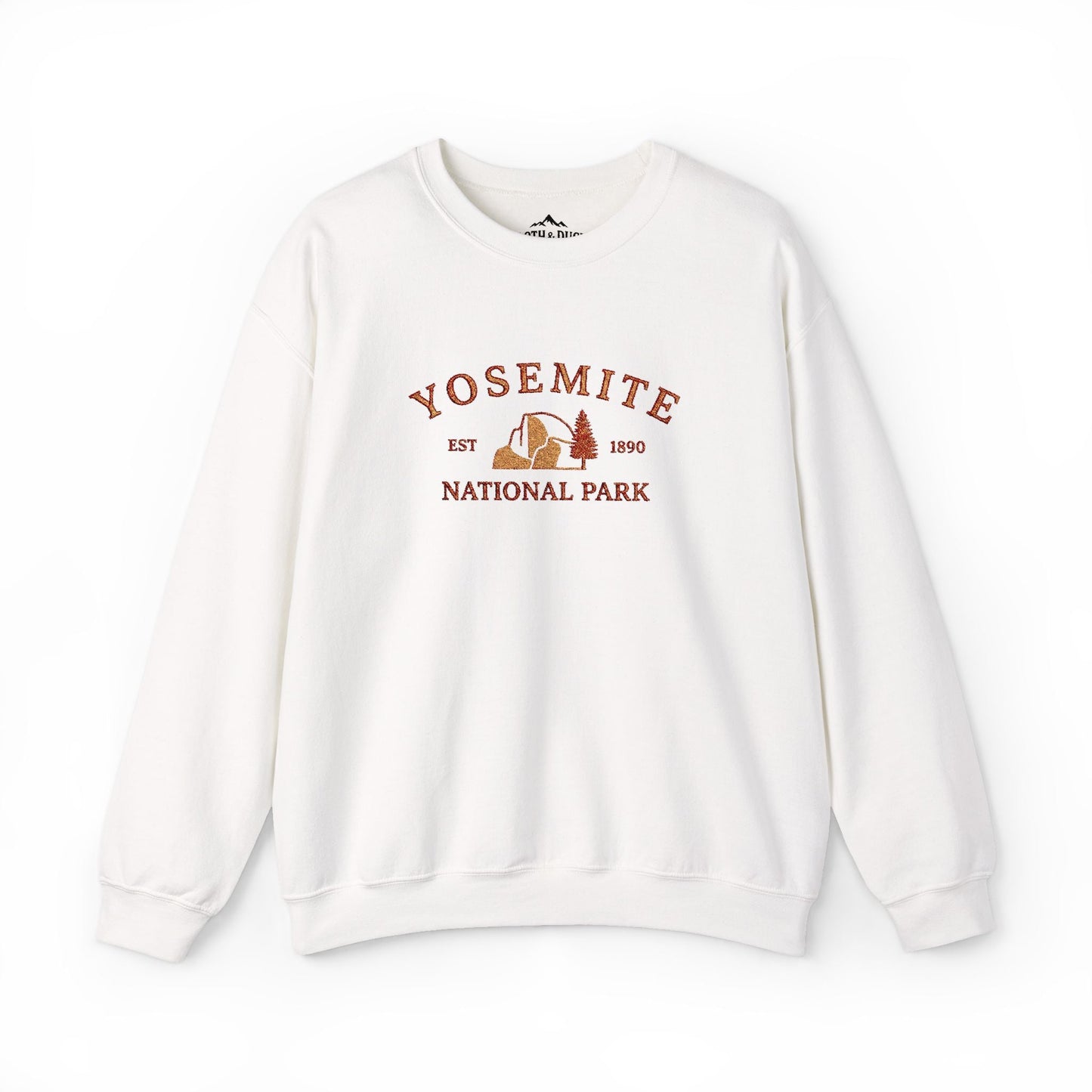 Yosemite National Park Crewneck Sweatshirt -S - Sloth & Duck