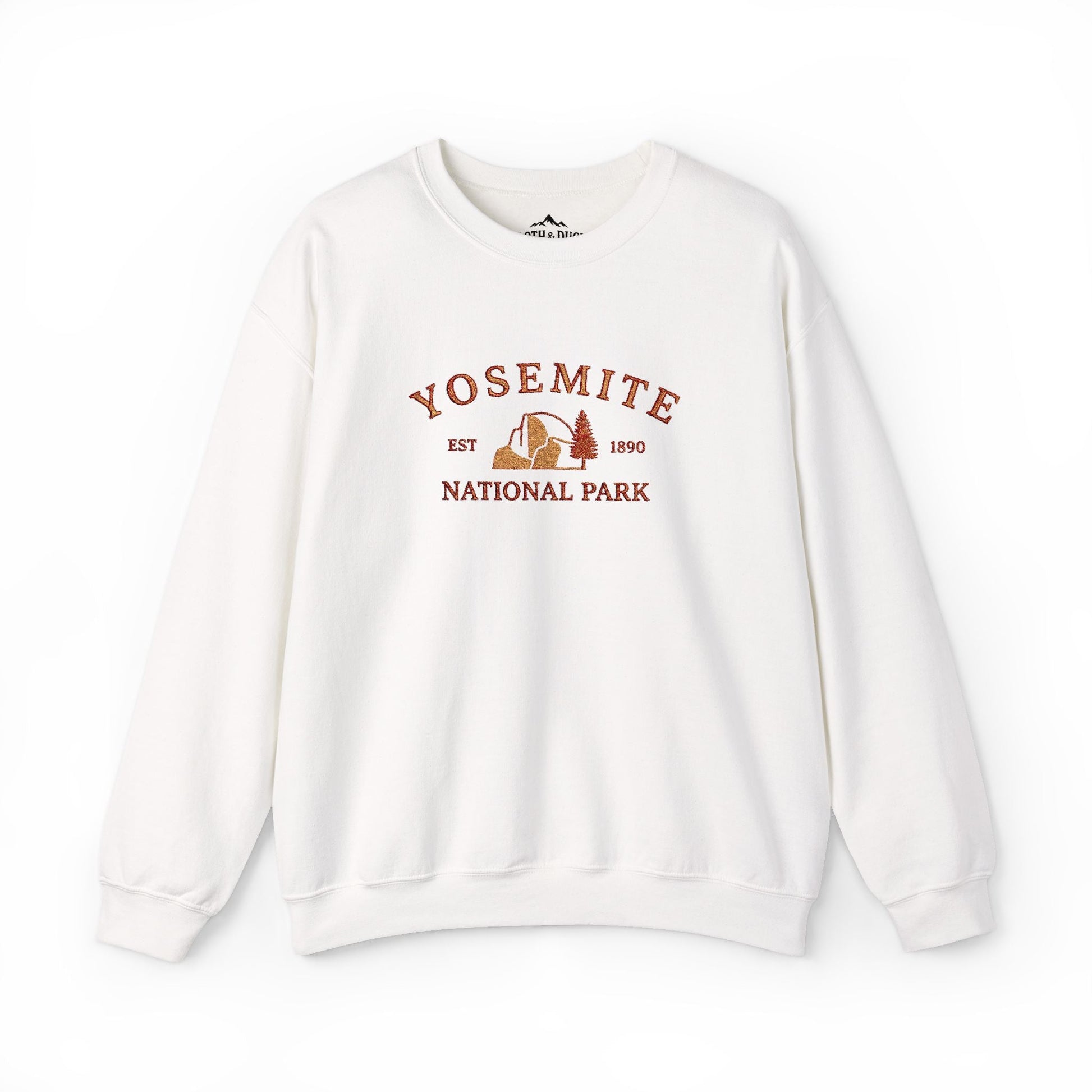 Yosemite National Park Crewneck Sweatshirt -S - Sloth & Duck
