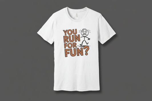 "You Run For Fun?" T-Shirt - T-Shirt - S - Sloth & Duck