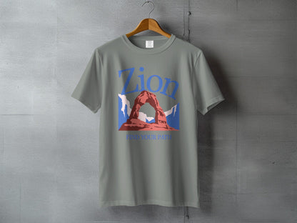 Zion National Park "Find Your Path" T-Shirt - S - Sloth & Duck